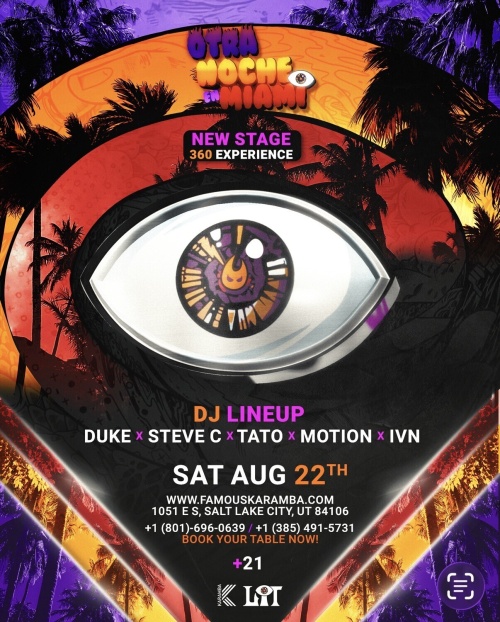 Karamba Latin Nights - Flyer