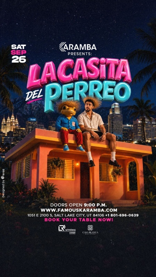 La casita del perreo - Flyer