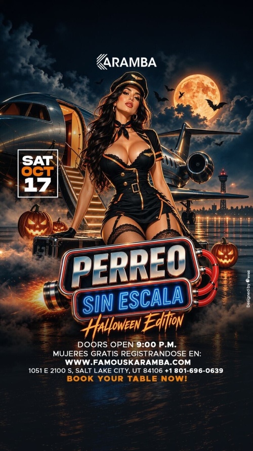 Perreo sin escala - Flyer