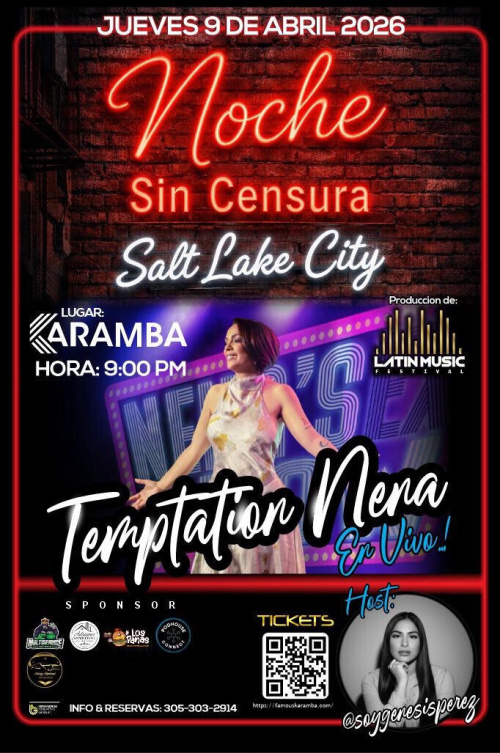 Temptation Nena - Flyer