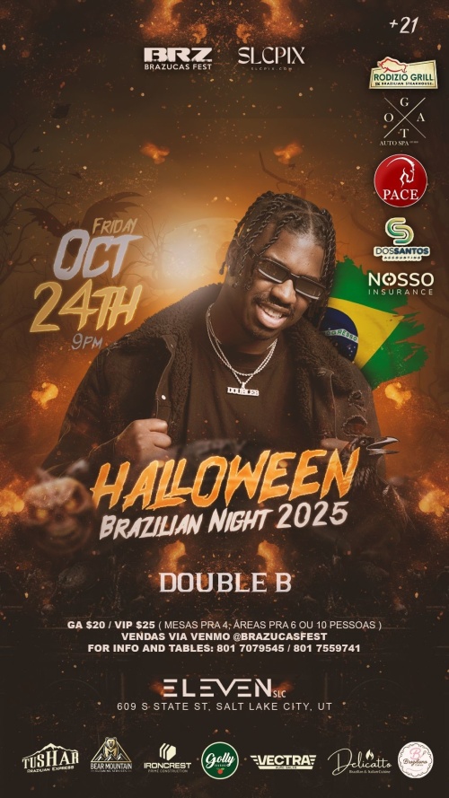 HALLOWEEN BRAZILIAN NIGHT - Flyer