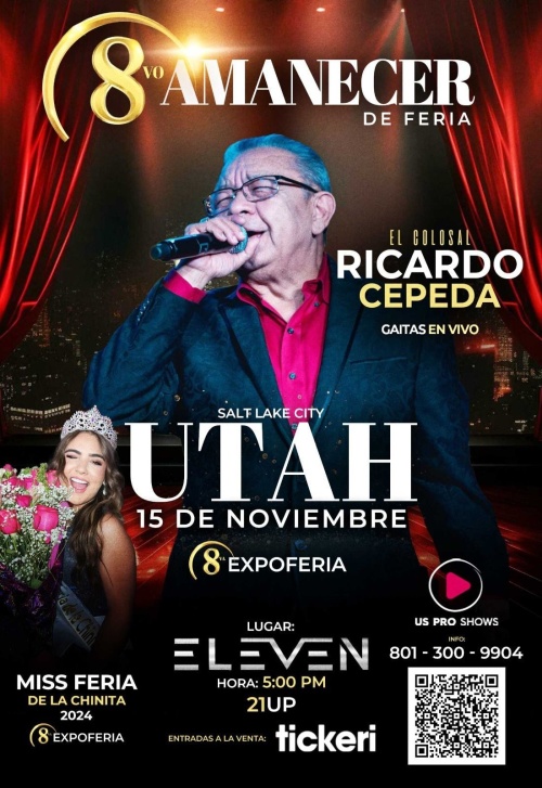 8 AMANECER DE FERIA - Flyer