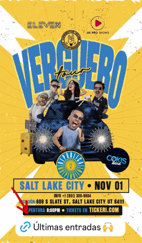 VERGERO TOUR - Flyer