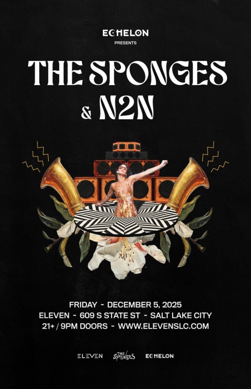 THE SPONGES & N2N - Flyer