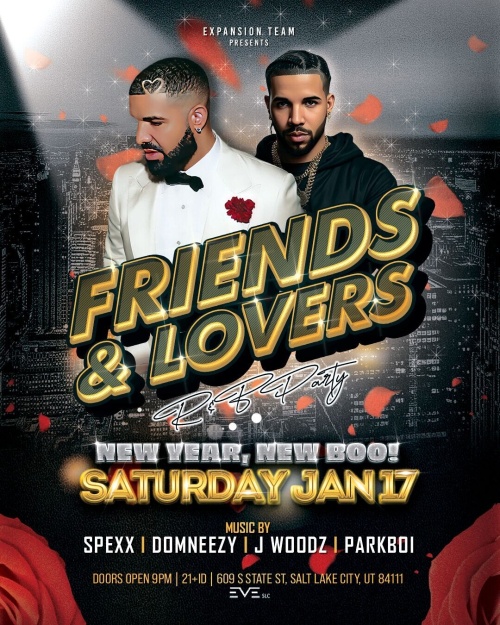 FRIENDS & LOVERS - Flyer
