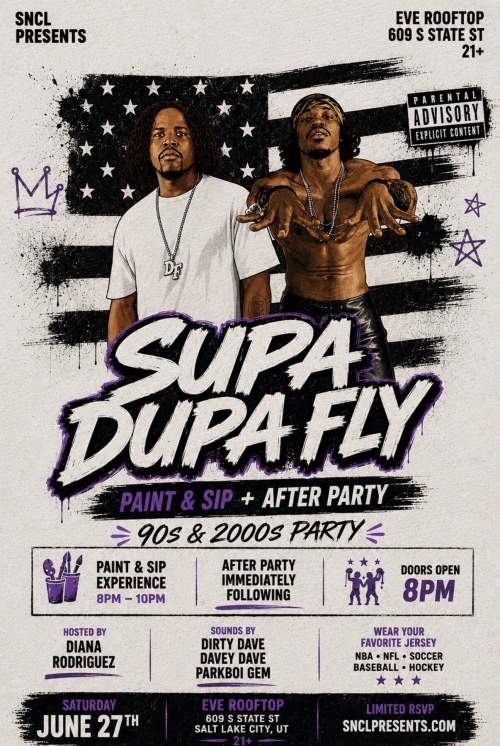 supa dupa fly - Flyer