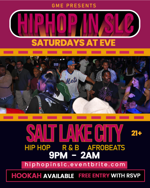 HIP HOP IN SLC - Flyer