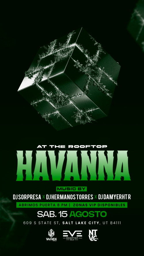 EVE ROOFTOP Havanna - Flyer