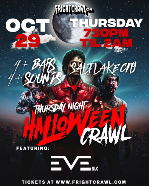 Halloween crawl - Flyer