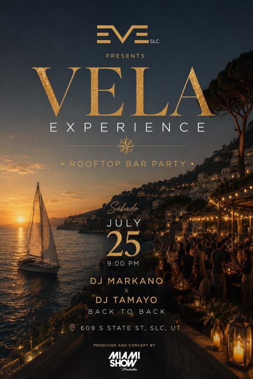 VELA ROOFTOP - Flyer