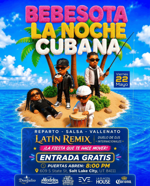 BEBESOTA LA NOCHE CUBANO - Flyer