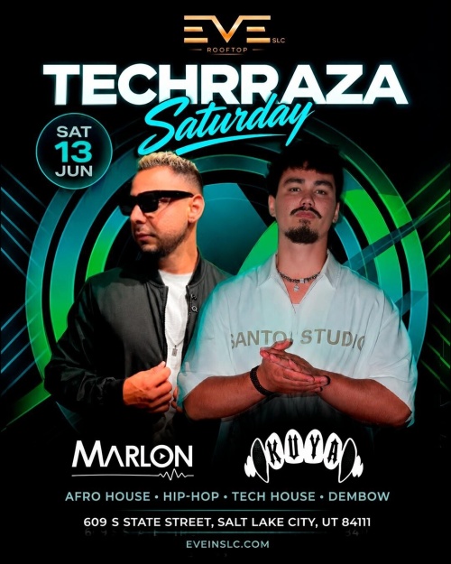 TECHRRAZA SATURDAY - Flyer