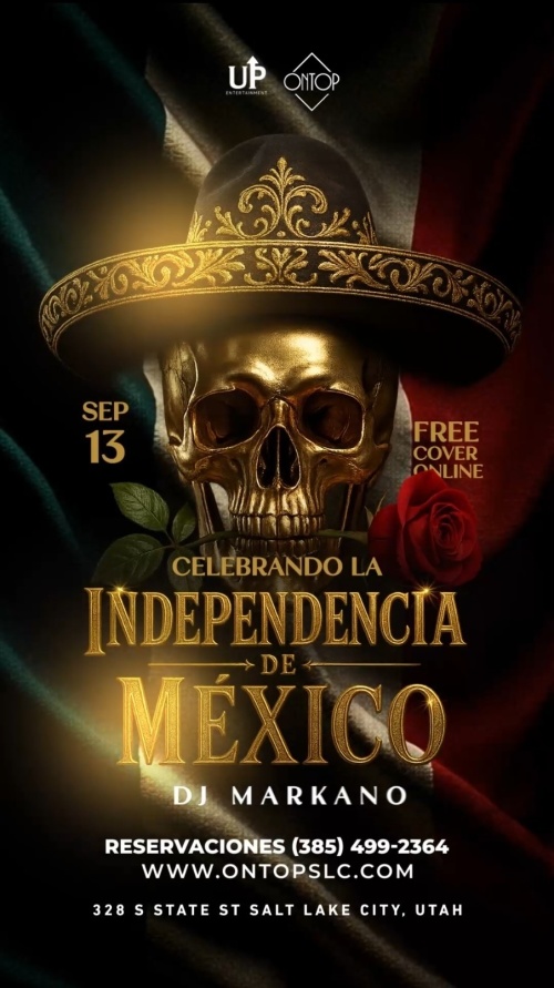 CELEBRATE MEXICAN INDEPENDENCE NIGHT - Flyer