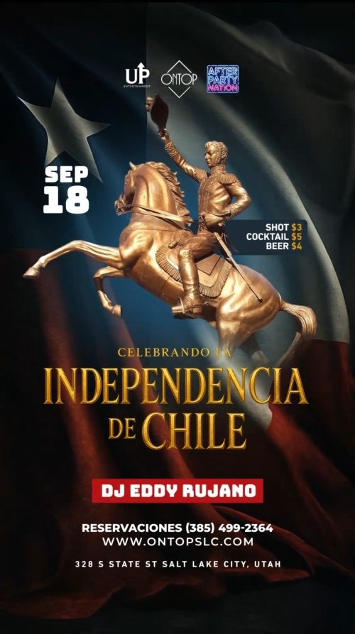 Independencia de Chile en ONTOP - Flyer
