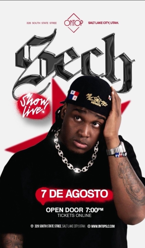 SECH Live for the First Time in Salt Lake City! - Flyer