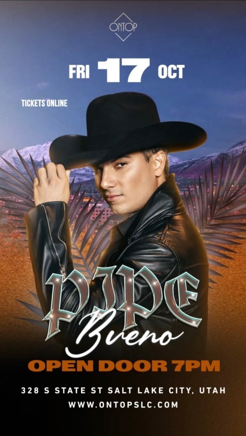 Pipe Bueno arrives at ONTOP - Flyer