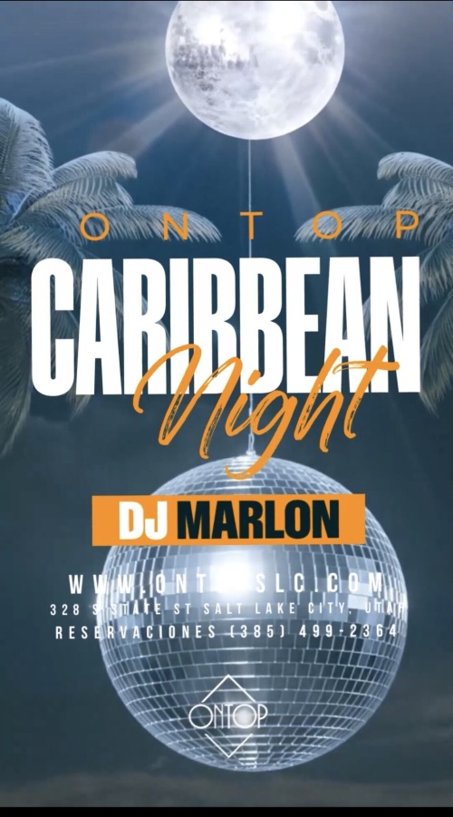 CARIBBEAN NIGHT ONTOP - Flyer