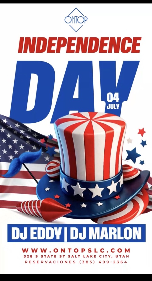 CELEBRATING THE INDEPENDENCE OF THE UNITED STATES AND VENEZUELA - Flyer