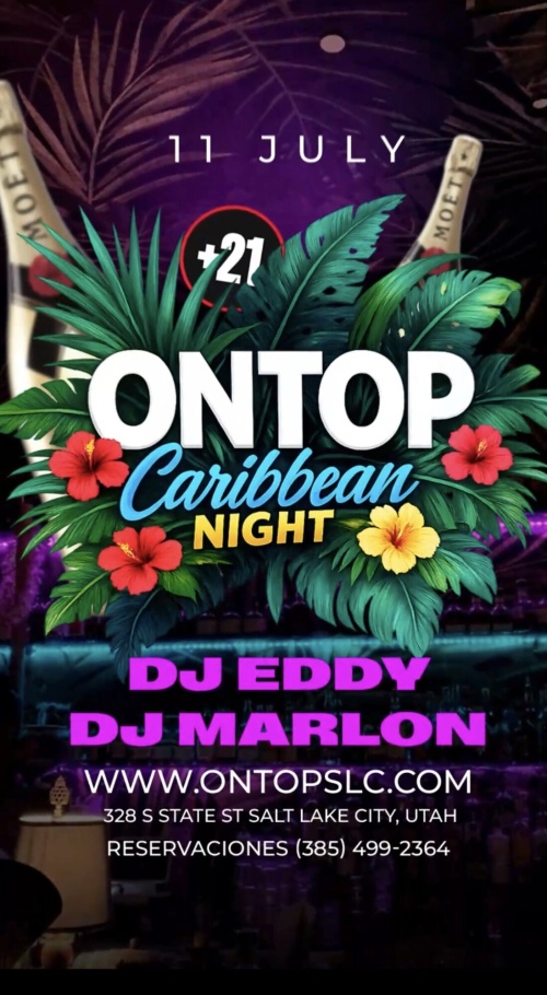 CARIBBEAN ONTOP NIGHT - Flyer