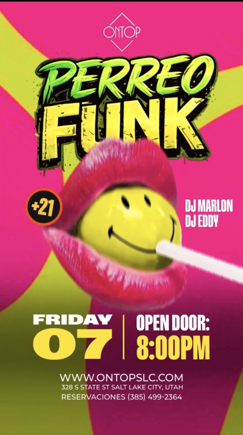 PERREO FUNK - Flyer