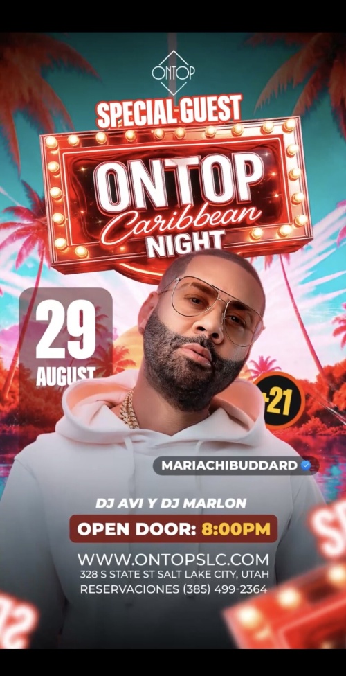 ONTOP CARIBBEAN NIGHT - Flyer