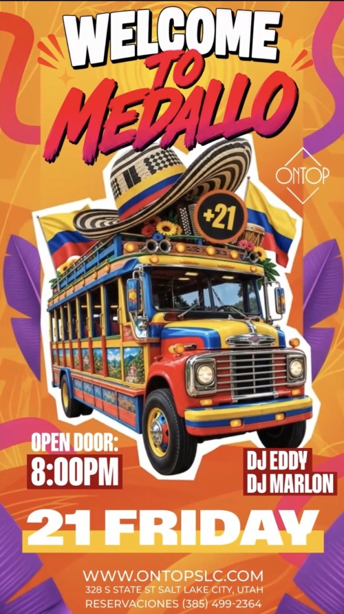 WELCOME TO MEDALLO - Flyer