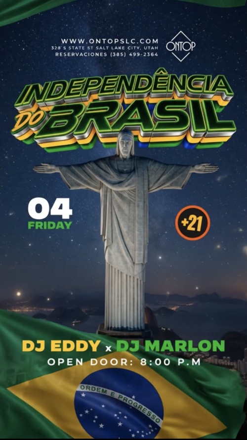 INDEPENDÊNCIA DO BRASIL AT ONTOP - Flyer
