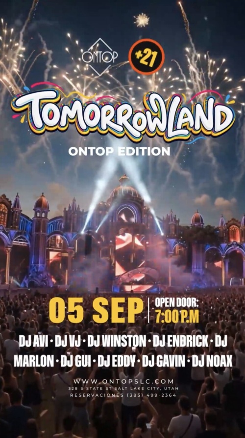 TOMORROWLAND ONTOP EDITION - Flyer