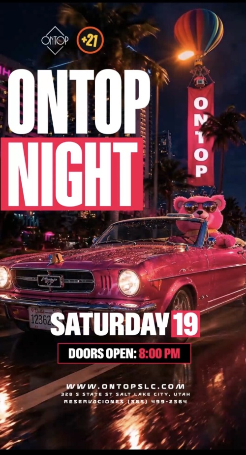 ONTOP NIGHT - Flyer