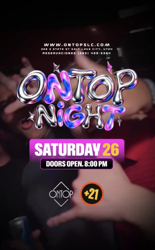 ONTOP NIGHT - Flyer
