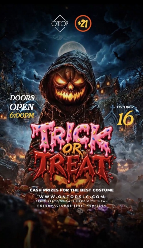 TRICK OR TREAT - Flyer