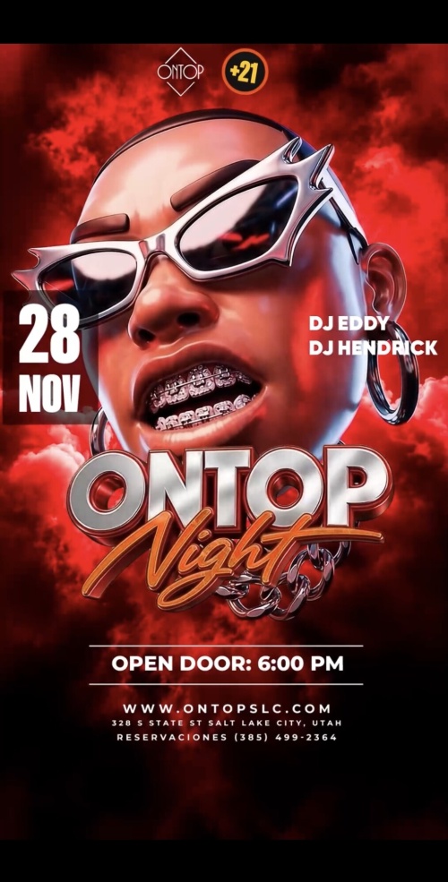 ONTOP NIGHT - Flyer
