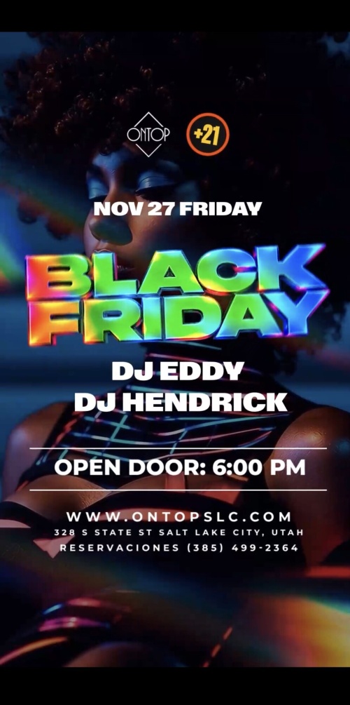 BLACK FRIDAY - Flyer