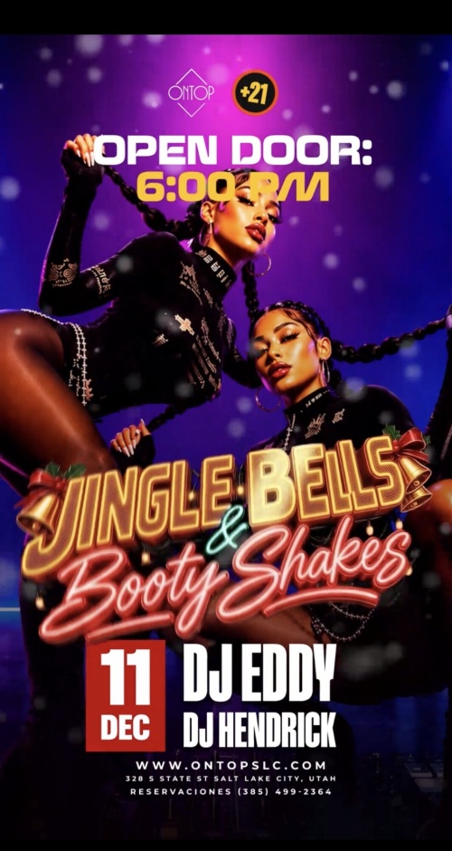 JINGLE BELLS & BOOTY SHAKES - Flyer