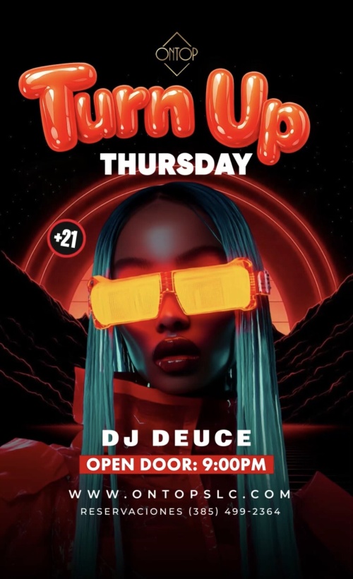 TURN UP THURSDAY - Flyer