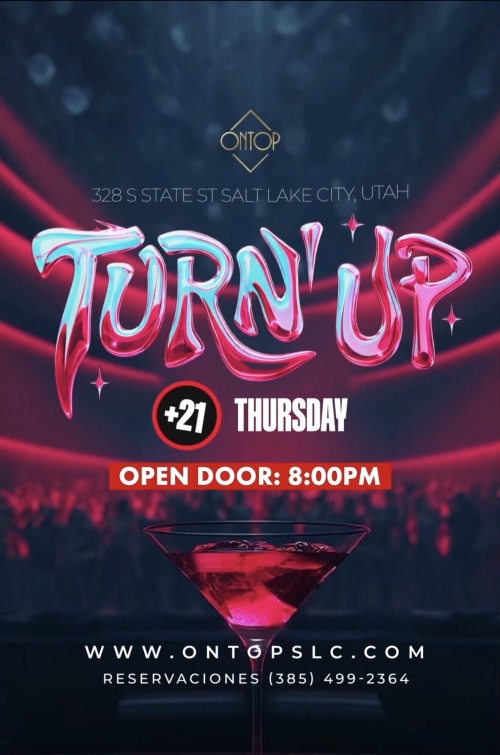 TURN'UP THURSDAY - Flyer