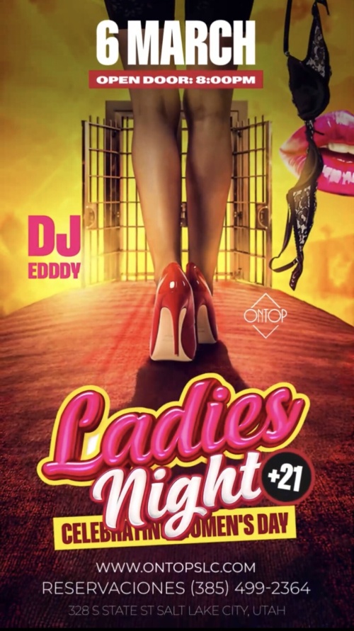 LADIES NIGHT ( CELEBRATION WOMEN'DAY) - Flyer