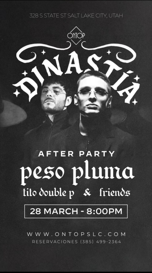 AFTER PARTY PESO PLUMA - Flyer