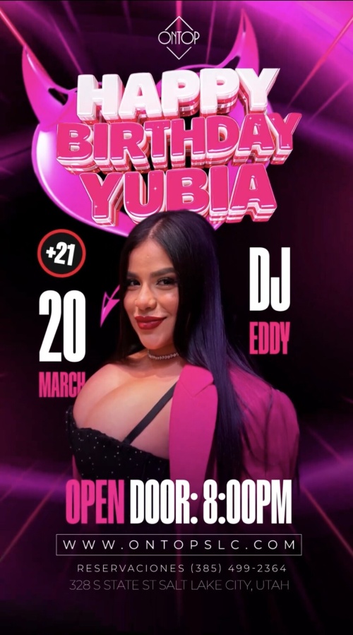 BIRTHDAY YUBIA - Flyer