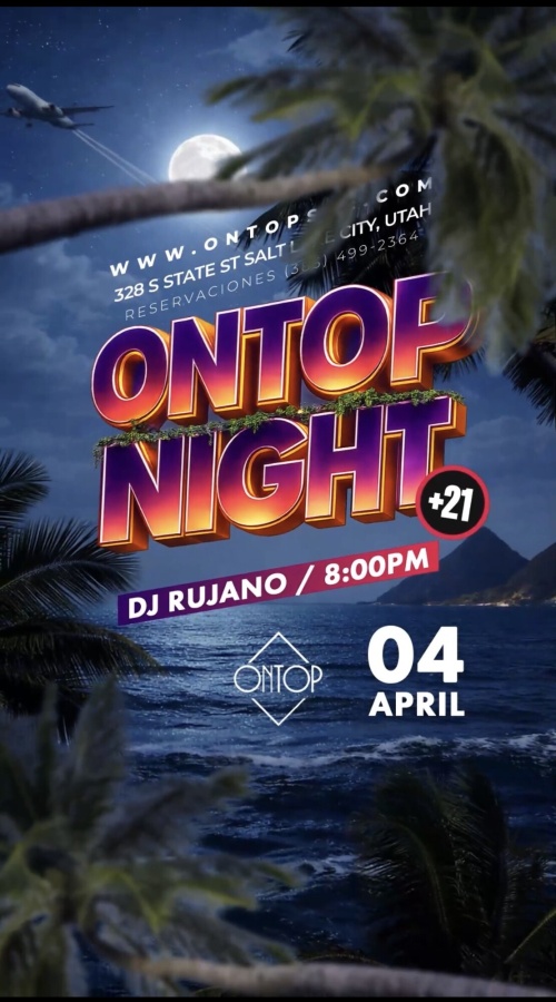 ONTOP NIGHT - Flyer