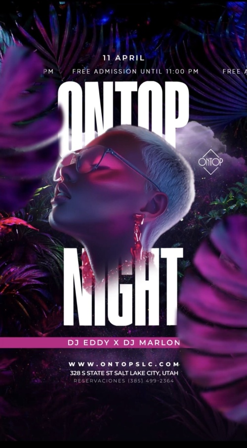 ONTOP NIGHT - Flyer