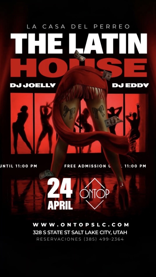 THE LATIN HOUSE - Flyer