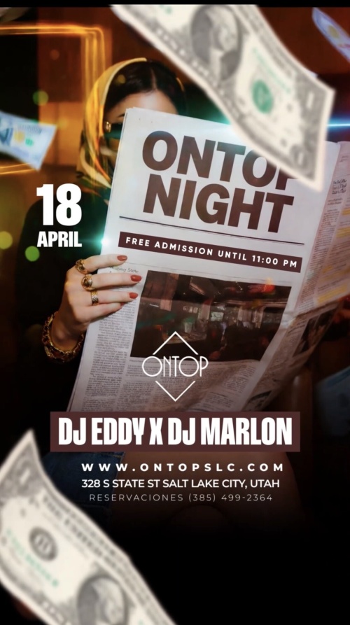 ONTOP NIGHT - Flyer