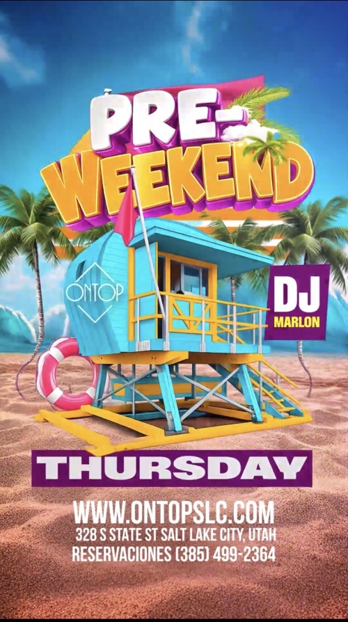 PRE-WEEKEND THURSDAY - Flyer