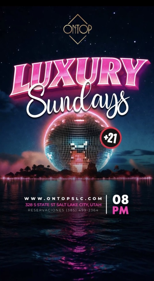 LUXURY SUNDAYS - Flyer