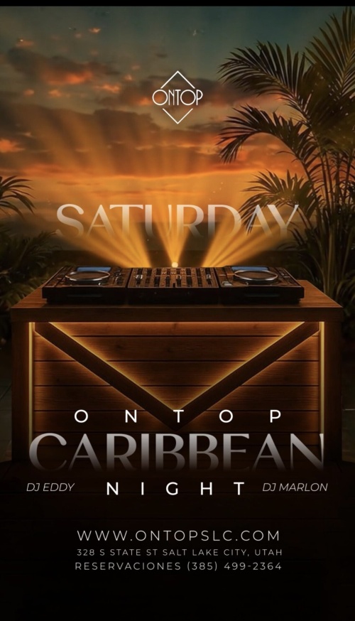 CARIBBEAN NIGHT ONTOP - Flyer