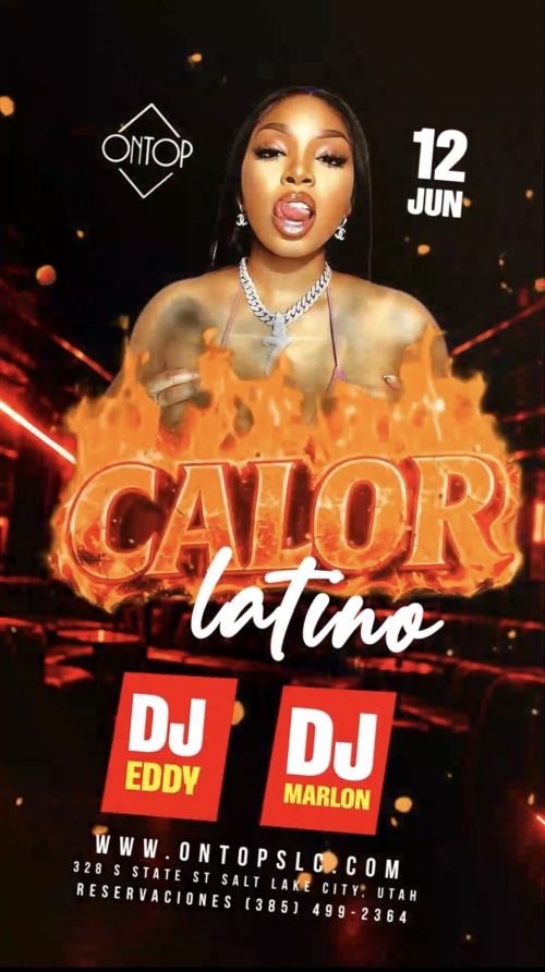 CALOR LATINO - Flyer