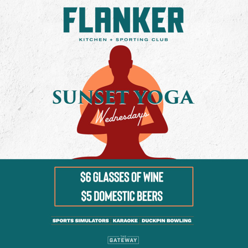 Flyer: Flanker Wednesdays