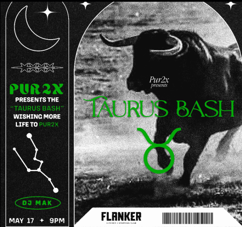 Nightlife Fridays | Taurus Bash - Flyer