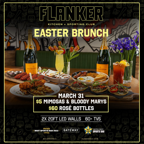Flyer: Flankers Easter Brunch